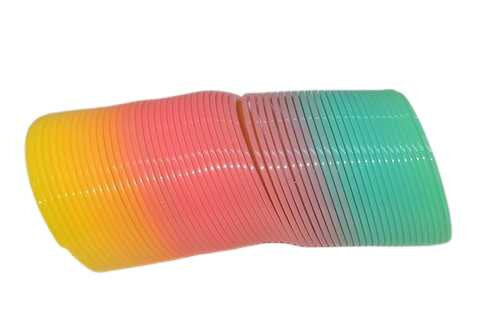 Treppenläufer in Regenbogenfarben