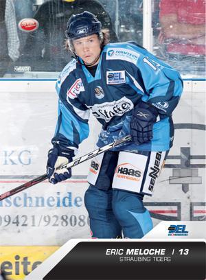 Eric Meloche Playerkarte 2009-2010 Straubing Tigers #377