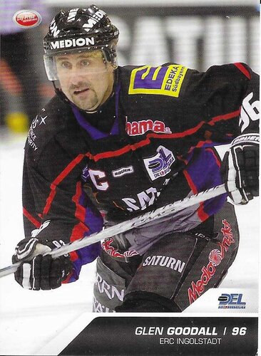 Playerkarte 2009/2010 #245 Glen Goodall ERC Ingolstadt