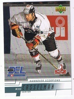 Mike Casselman DEL Playerkarte 2000/01 – Hannover Scorpions, Nr. 228