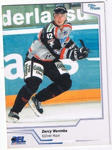 DEL Playerkarte 2002/2003 #211 Darcy Werenka Kölner Haie