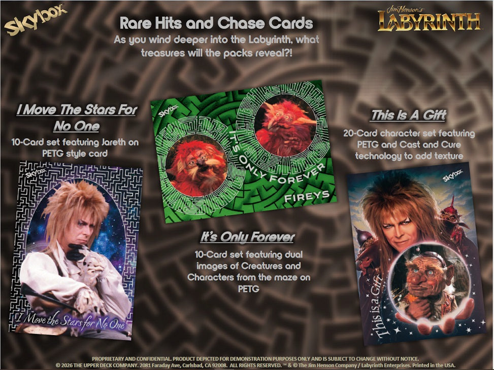 Upper Deck Skybox Labyrinth 40th Anniversary Hobby Box (Vorbestellung)