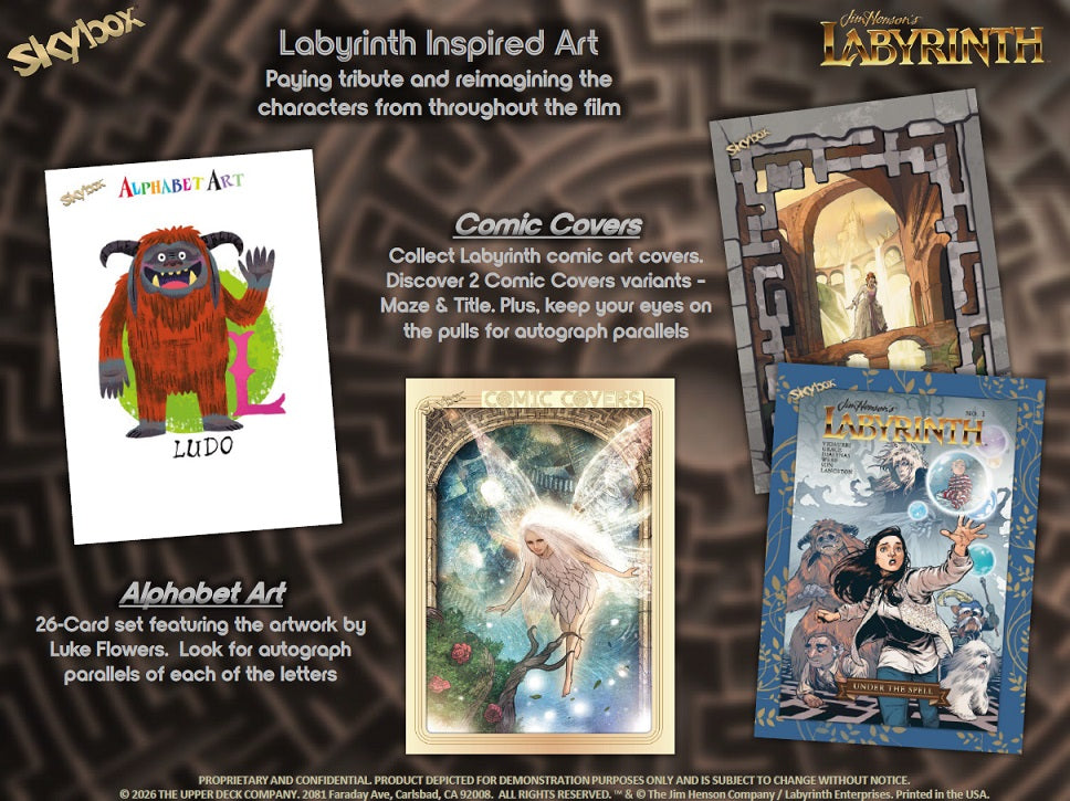 Upper Deck Skybox Labyrinth 40th Anniversary Hobby Box (Vorbestellung)