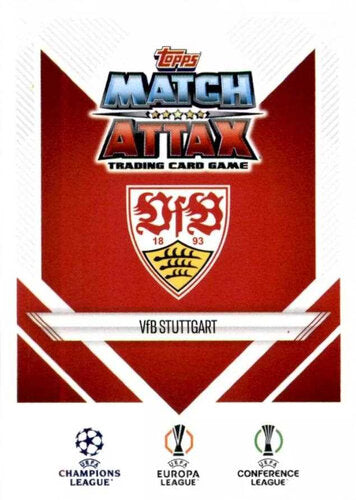 2024-25 Topps Match Attax #172 Club Badge VfB Stuttgart