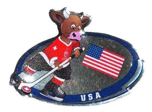 Eishockeypin USA WM 2009 – Team USA Sammlerpin