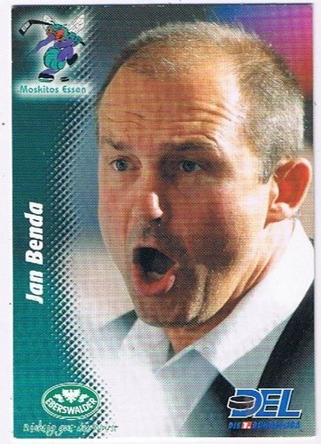 DEL 1999/00 Playerkarte Jan Benda Moskitos Essen