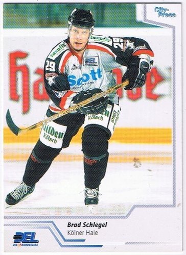Playerkarte 2002/2003 #208 Brad Schlegel Kölner Haie