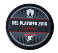 DEL Playoffs 2016 Puck Eisbären Berlin vs Kölner Haie beidseitig bedruckt