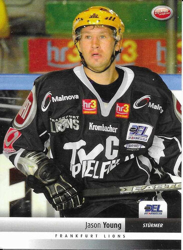 2007-08 Playercards DEL #142 Jason Young Frankfurt Lions