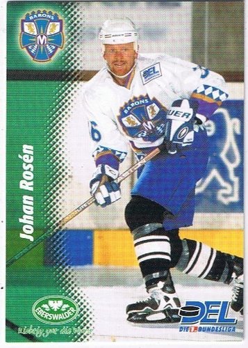Johan Rosén München Barons PowerPlay DEL 1999/2000 Sammelkarte #335