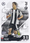 Topps Match Attax 2024/25 #331 Kenan Yildiz First Edition