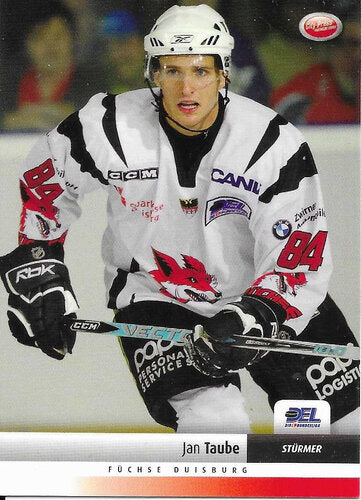 2007-08 Playercards DEL #115 Jan Taube EV Duisburg