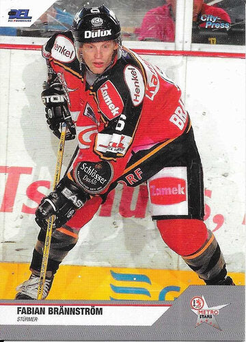 Playerkarte 2004/2005 #043 Fabian Brännström – DEG Metro Stars