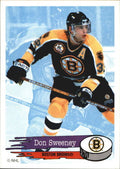 1995-96 Panini Stickers  #11 Don Sweeney Boston Bruins