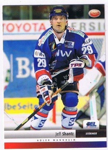 Playerkarte 2007/2008 #232 Jeff Schantz Adler Mannheim
