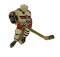 Eishockey-Pin Trikotform „Wing“ – Rot-Weiß-Schwarz