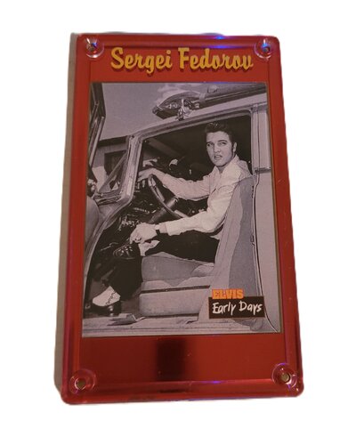 Schraubhalter 1/4 inch Schriftzug Sergei Fedorov