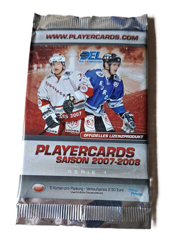 DEL Playerkarten Päckchen 2007/2008 Serie 1 – 6 Karten – City Press