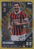 2024-25 Topps Match Attax #LEFE6 First Edition Limited Edition Theo Hernández AC Milan
