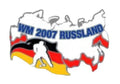 DEB Eishockeypin WM 2007 Russland – Länderpin Sammleredition