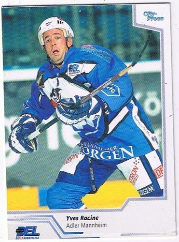 Playerkarte 2002/2003 #252 Yves Racine Adler Mannheim