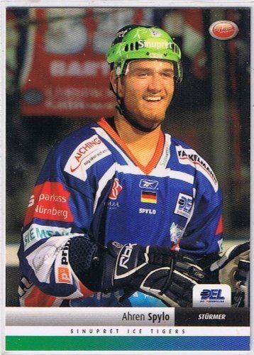 Playerkarte 2007/2008 #245 Ahren Spylo Sinupret Ice Tigers