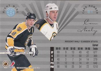 1995-96 Leaf Limited #81 Cam Neely Boston Bruins