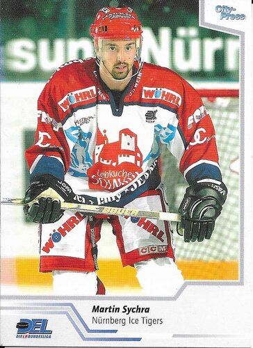 Playerkarte 2002/2003 #275 Martin Sychra Nürnberg Ice Tigers