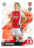 Topps Match Attax UEFA Club Competitions 2024/25 – 1st Edition – #42 – Leandro Trossard – Arsenal FC