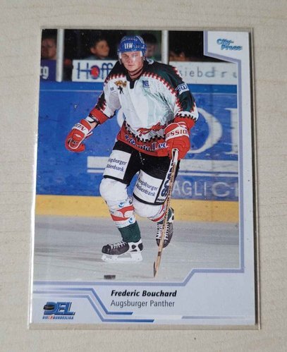 2002-03 DEL Playercards #004 Frederic Bouchard Augsburger Panther (Base Card)