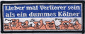 Eishockeyaufnäher Lieber mal Verlierer sein Patch
