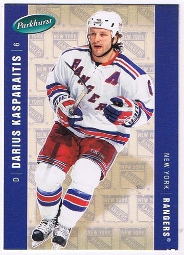 2005-06 Parkhurst #330 Darius Kasparaitis New York Rangers (Base Card)