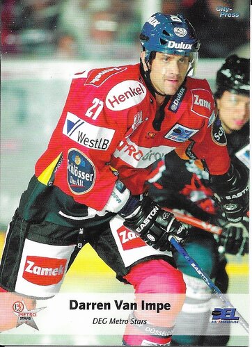 Playerkarte 2006/2007 #051 Darren Van Impe DEG Metro Stars