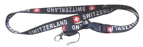 Schlüsselband mit Karabiner Switzerland