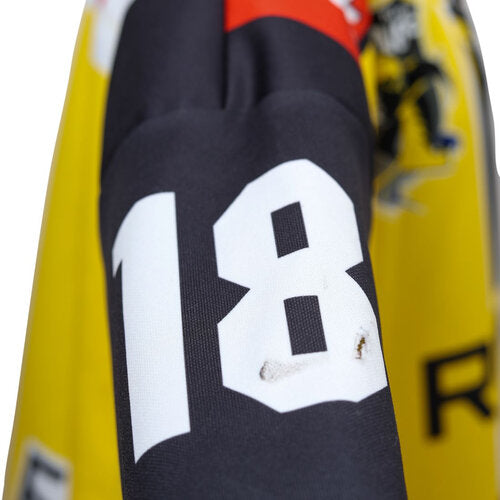 Game-Worn Trikot Krefeld Pinguine 2005 Playoffs – Ted Durry