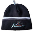 Mütze Augsburger Panther mit eingesticktem Logo, 100% Acryl, Schwarz, One Size