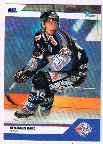 Playerkarte 2004/2005 #245 Benjamin Barz  Nürnberg Ice Tigers