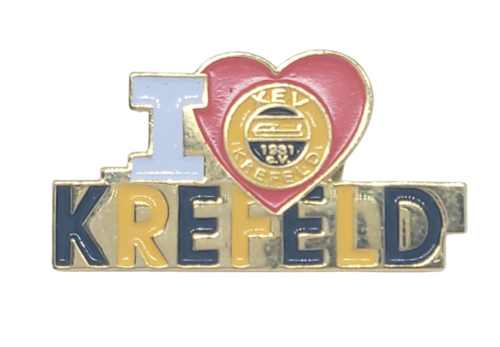 Eishockeypin I Love Krefeld KEV 1981 e.V.