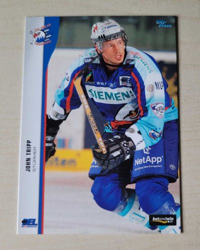 Playerkarte 2005/2006 #254 John Tripp Adler Mannheim