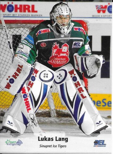 Playerkarte 2006/2007 #336 Lukas Lang Sinupret Ice Tigers