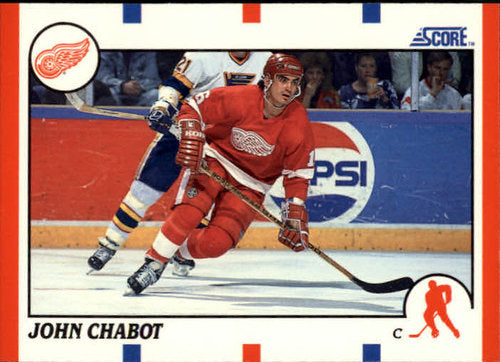 NHL Playerkarte John Chabot 1990/91 Score Sammelkarte
