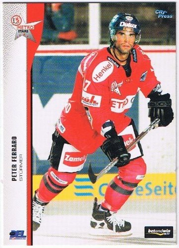 Playerkarte 2005/2006 #070 Peter Ferraro DEG Metro Strars