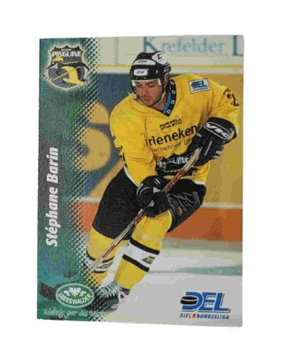 Playerkarte 1999/2000 #140 Stephane Barin  Krefeld Pinguine
