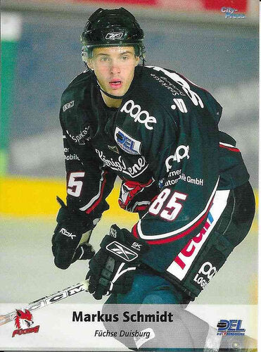 2006/2007 City-Press #234 Markus Schmidt – Füchse Duisburg (Serie 2 Base Card)