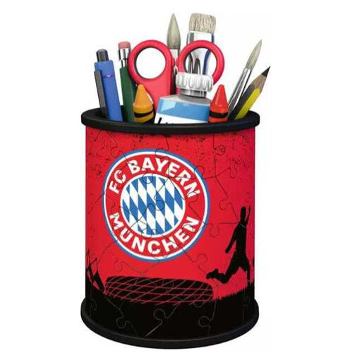 Bayern München 3D Puzzle Ravensburger Pencil Cup – 57 Teile, Level 2