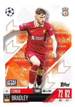2024-25 Topps Match Attax #51 Conor Bradley – Liverpool FC