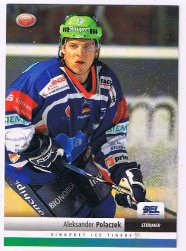 Playerkarte 2007/2008 #243 Aleksander Polaczek Sinupret Ice Tigers