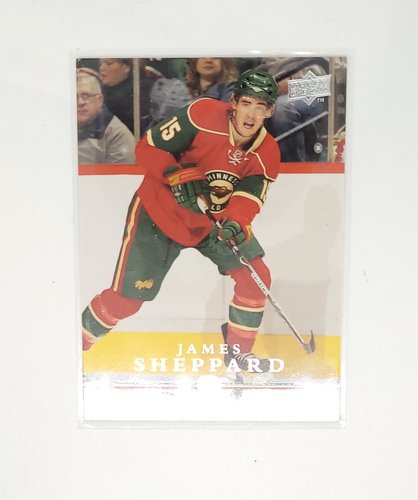 Upper Deck Series 1 2008/2009 #103 James Sheppard Minnesota Wild