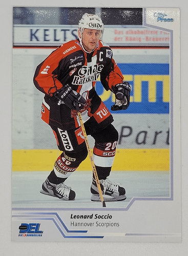 Playerkarte 2002/2003 Leonard Soccio #124 Hannover Scorpions