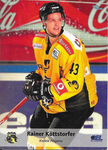 2006/2007 City-Press #135 Rainer Köttstorfer – Krefeld Pinguine (Serie 1 Base Card)